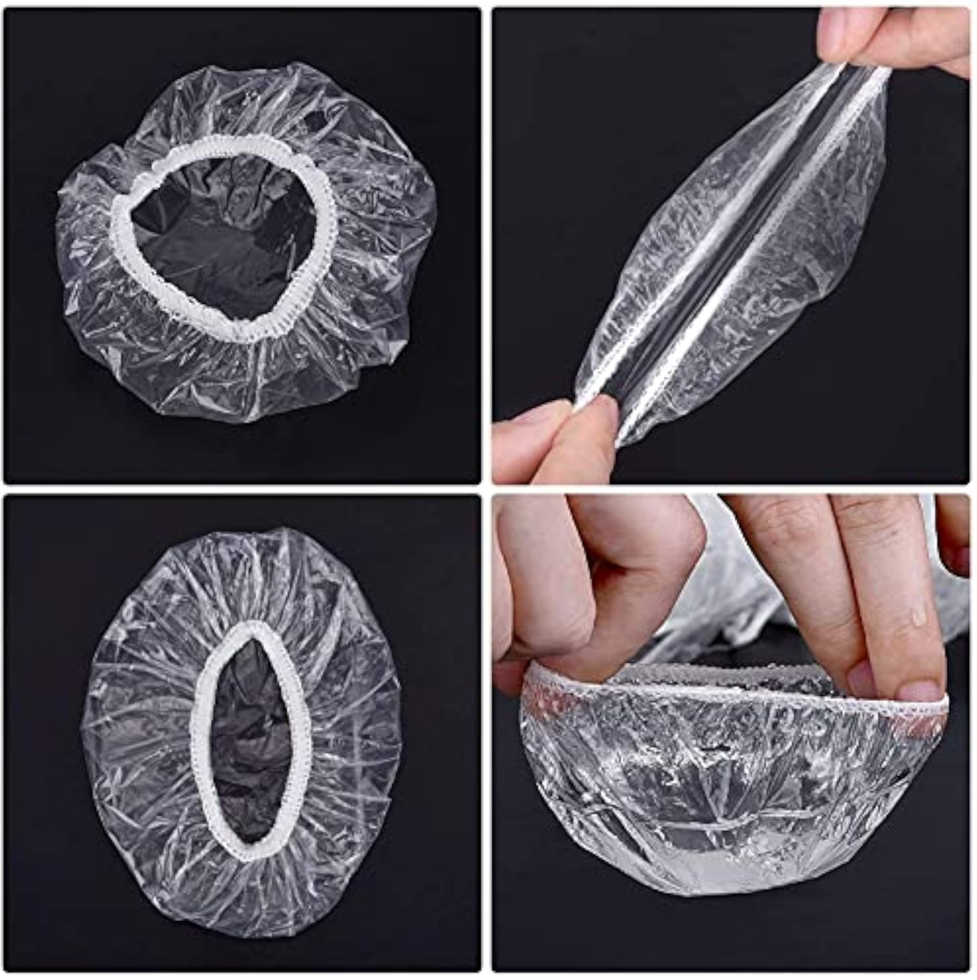 Waterproof Ear Cover Caps for Bathing and Swimming